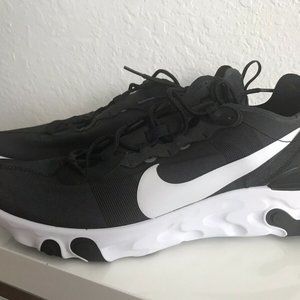Nike React Element 55 Mens Running Shoes Black